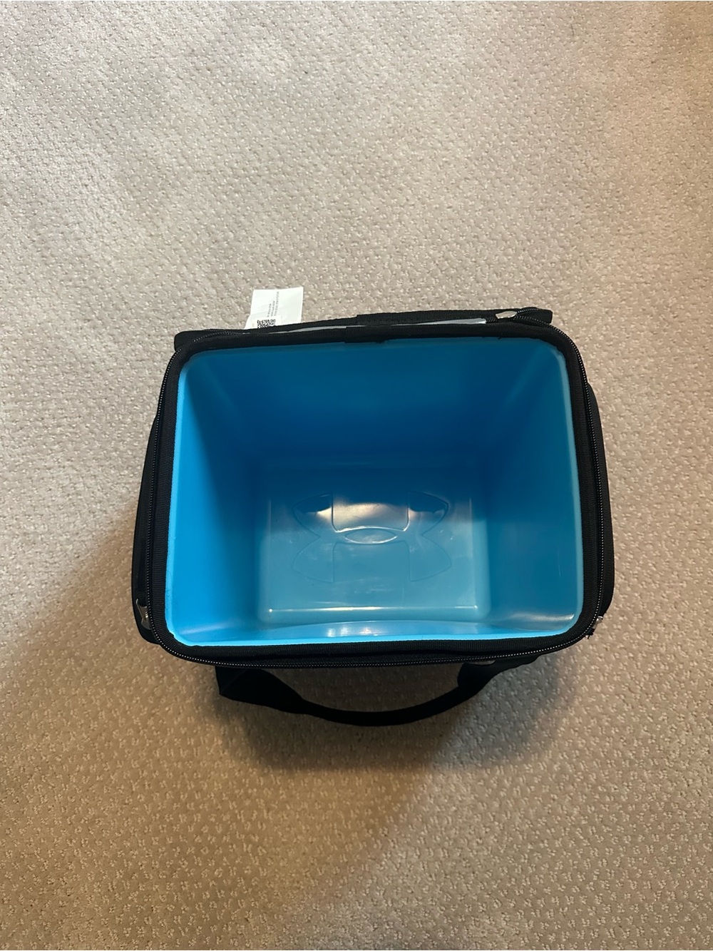 Under Armour Black and Blue Sideline Small Cooler - Picture 2 of 6